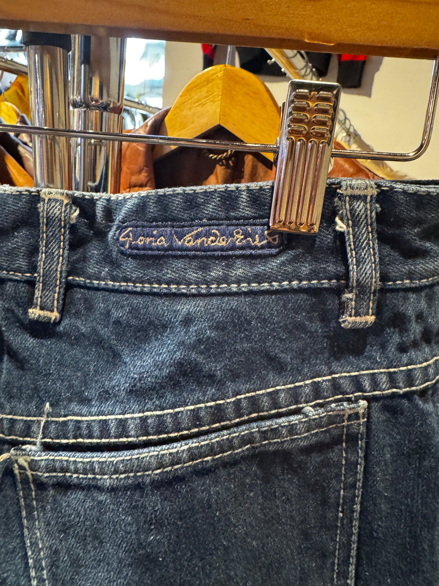 1980s Blue Denim Jeans by Gloria Vanderbilt