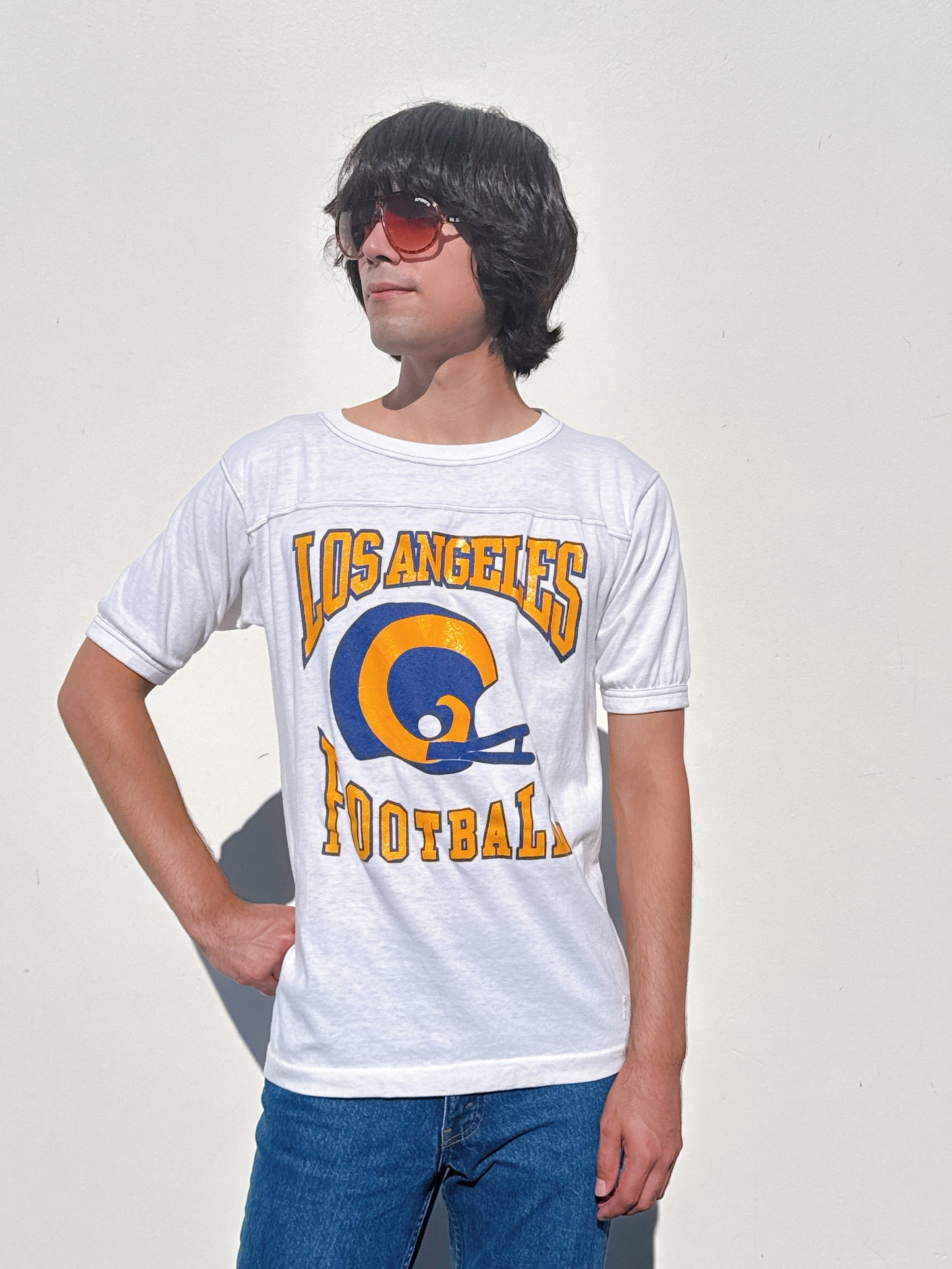 1980s Los Angeles Football Helmet T-Shirt