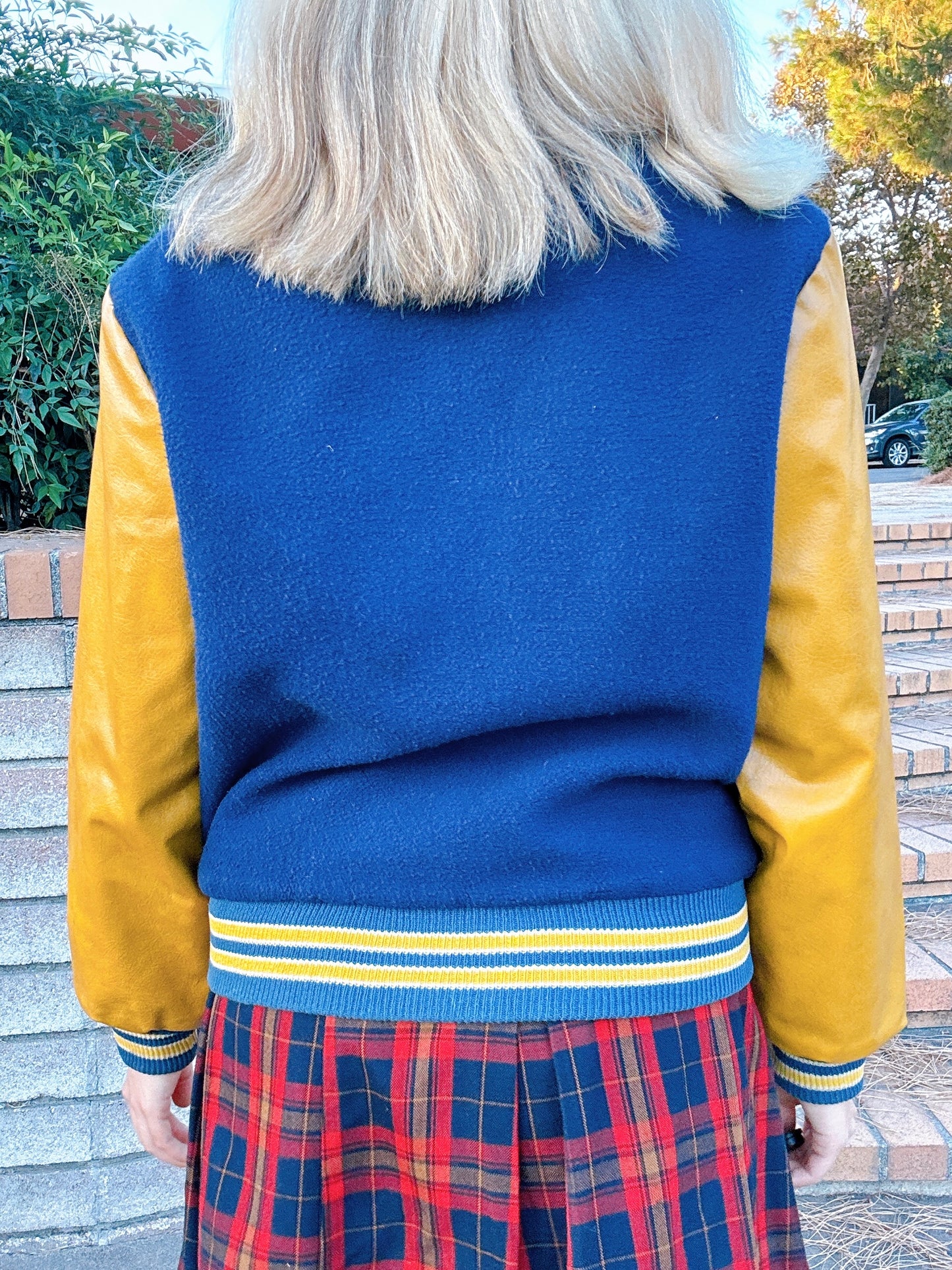 1970s Rams NFL Sears Navy & Yellow Varsity Jacket