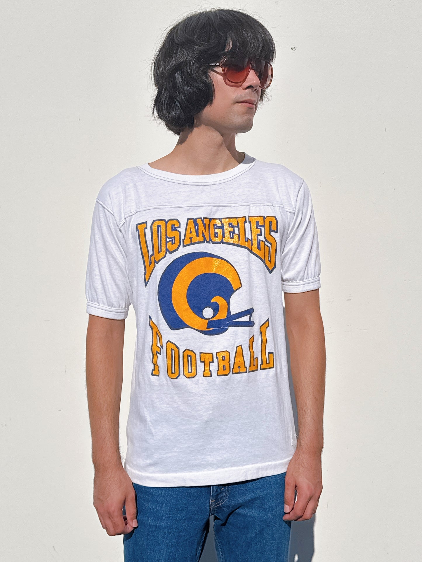 1980s Los Angeles Football Helmet T-Shirt