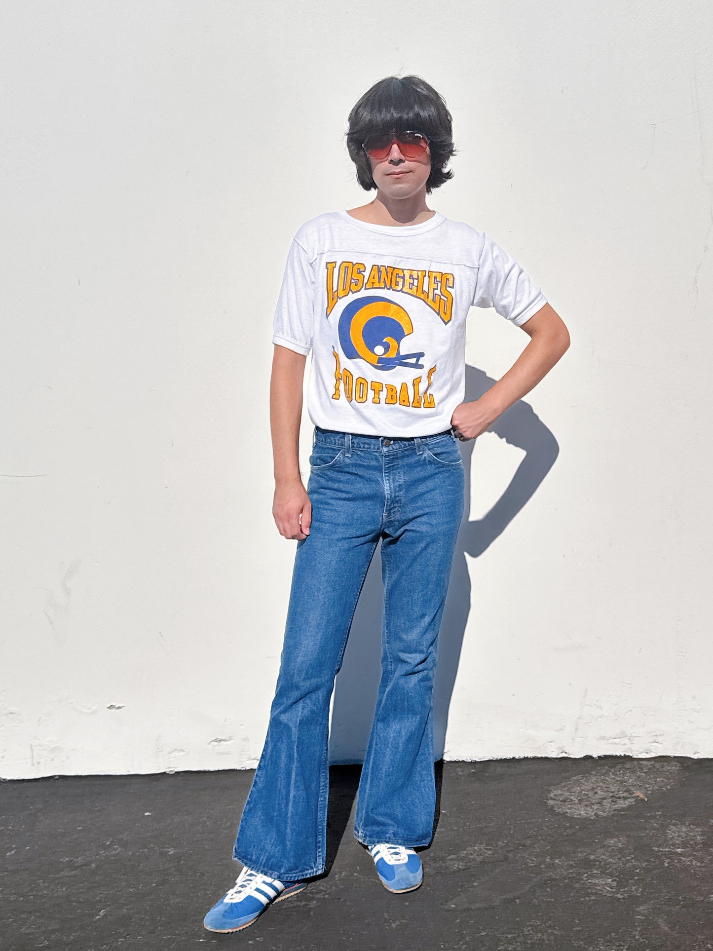 1980s Los Angeles Football Helmet T-Shirt
