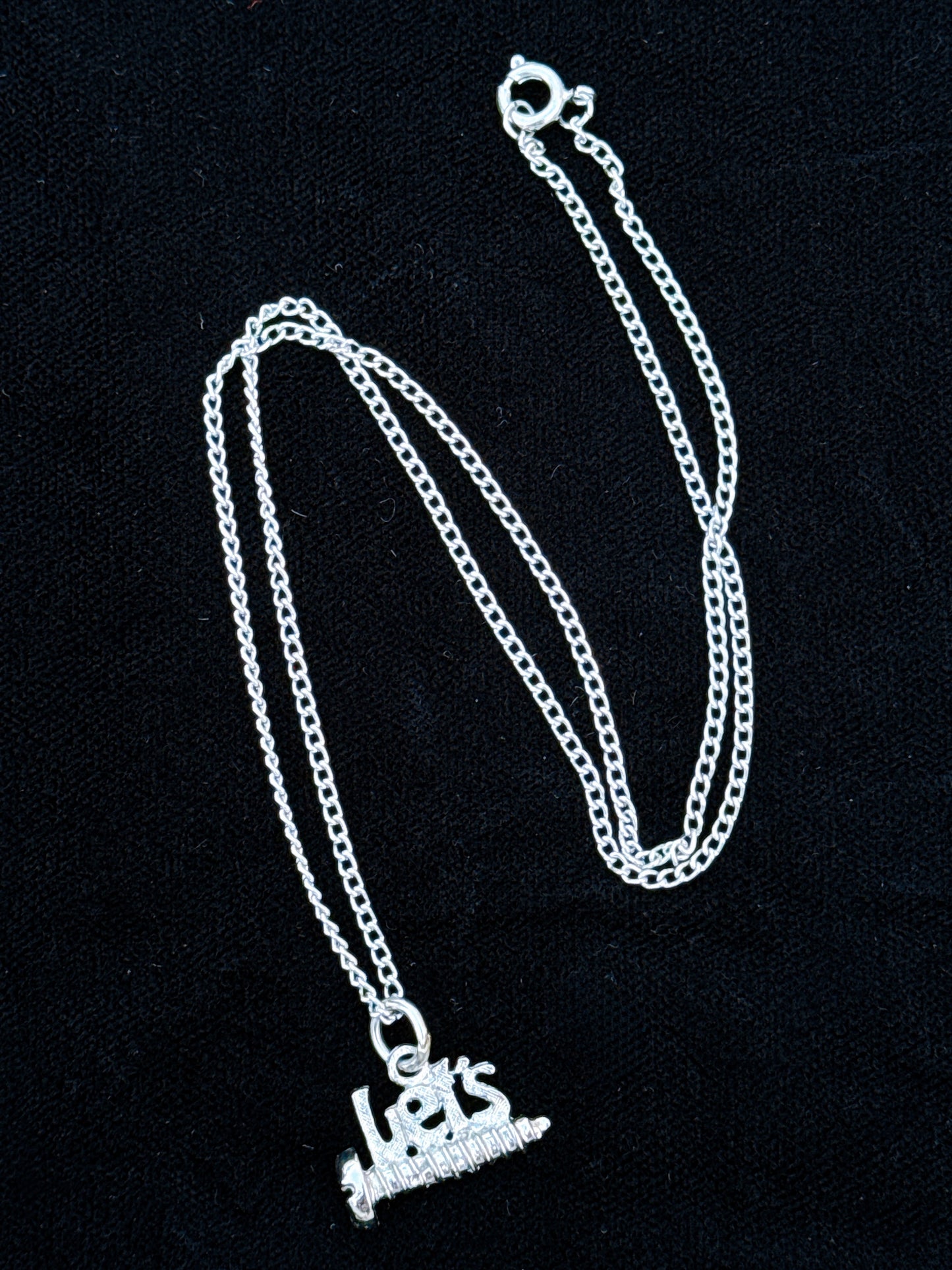 1970s Deadstock “Let’s Screw” Raunchy Novelty Necklace