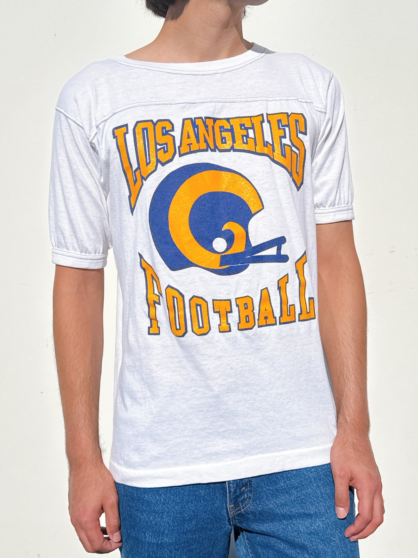 1980s Los Angeles Football Helmet T-Shirt