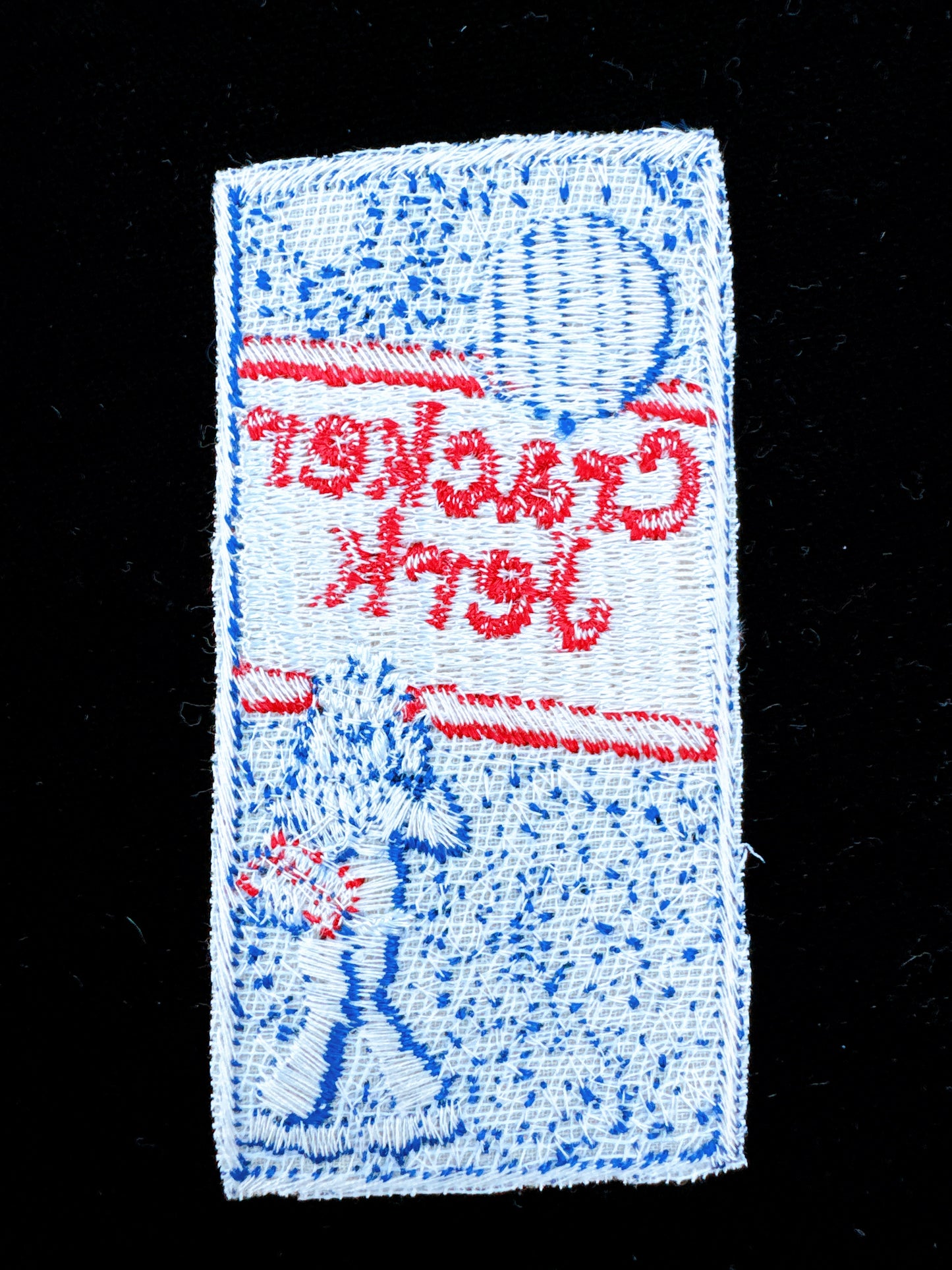 “Cracker Jerk” Embroidered Patch