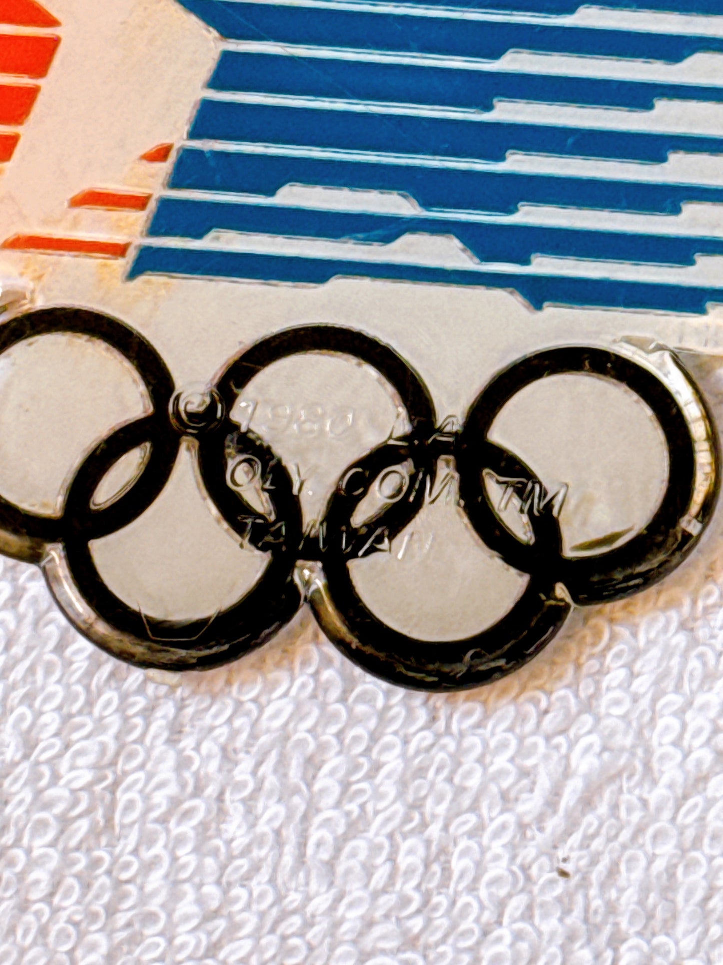 1980s Los Angeles 1984 Olympics Keychain