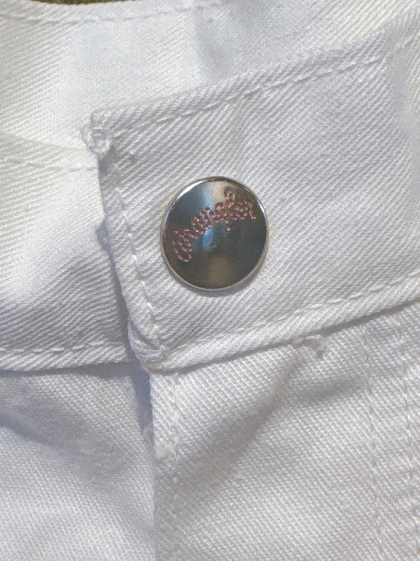 1970s White Bell Bottoms by Wrangler