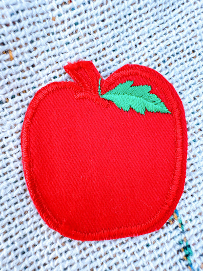 Apple Embroidered Patch