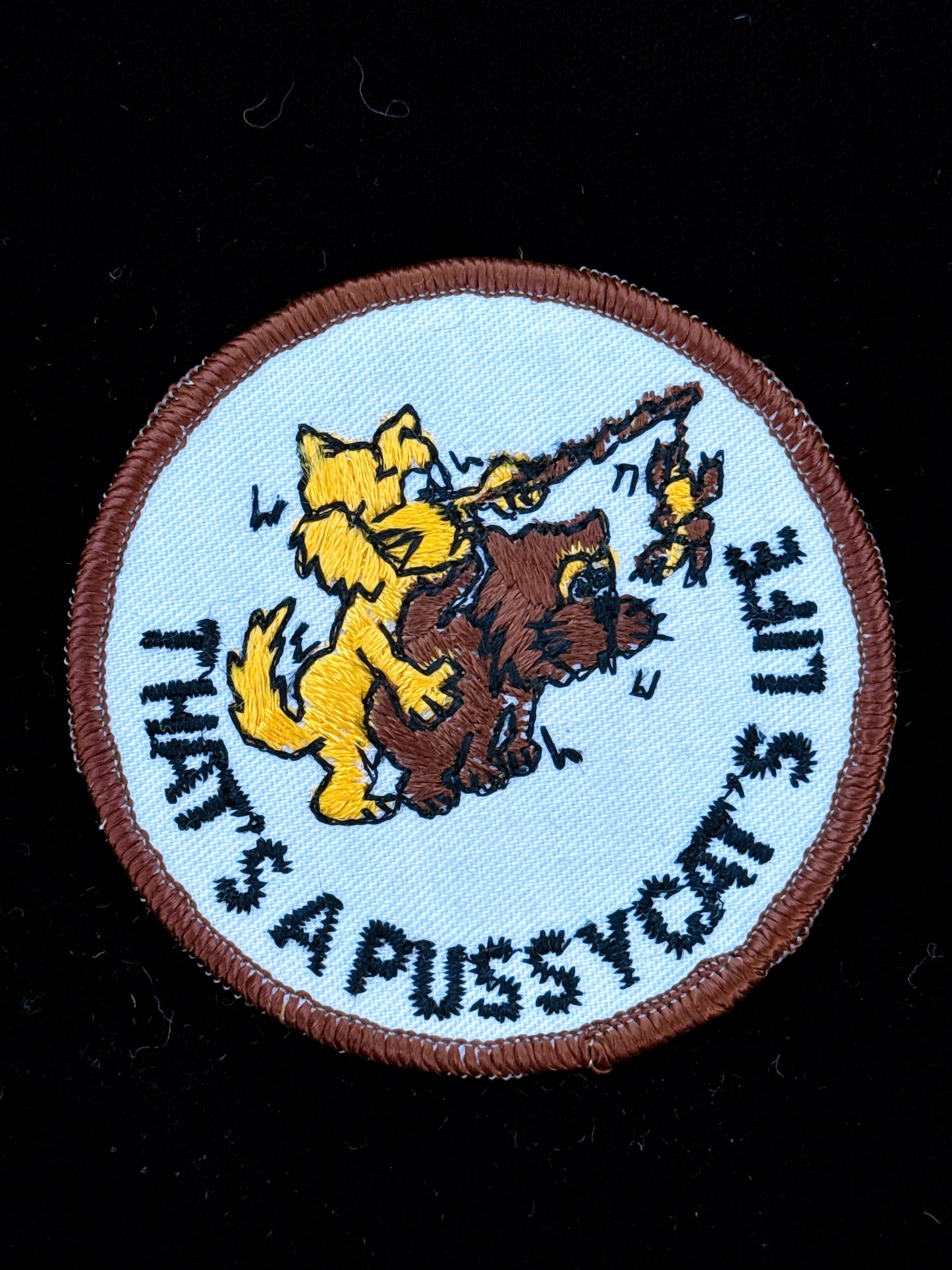 “That’s A Pussycat’s Life” Embroidered Patch