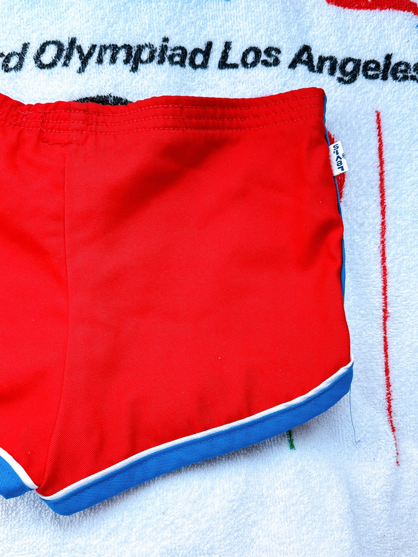 1980s USA Olympics Levi’s Kids Athletic Shorts