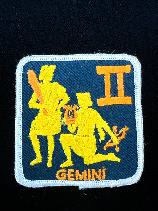 “Gemini” Embroidered Patch