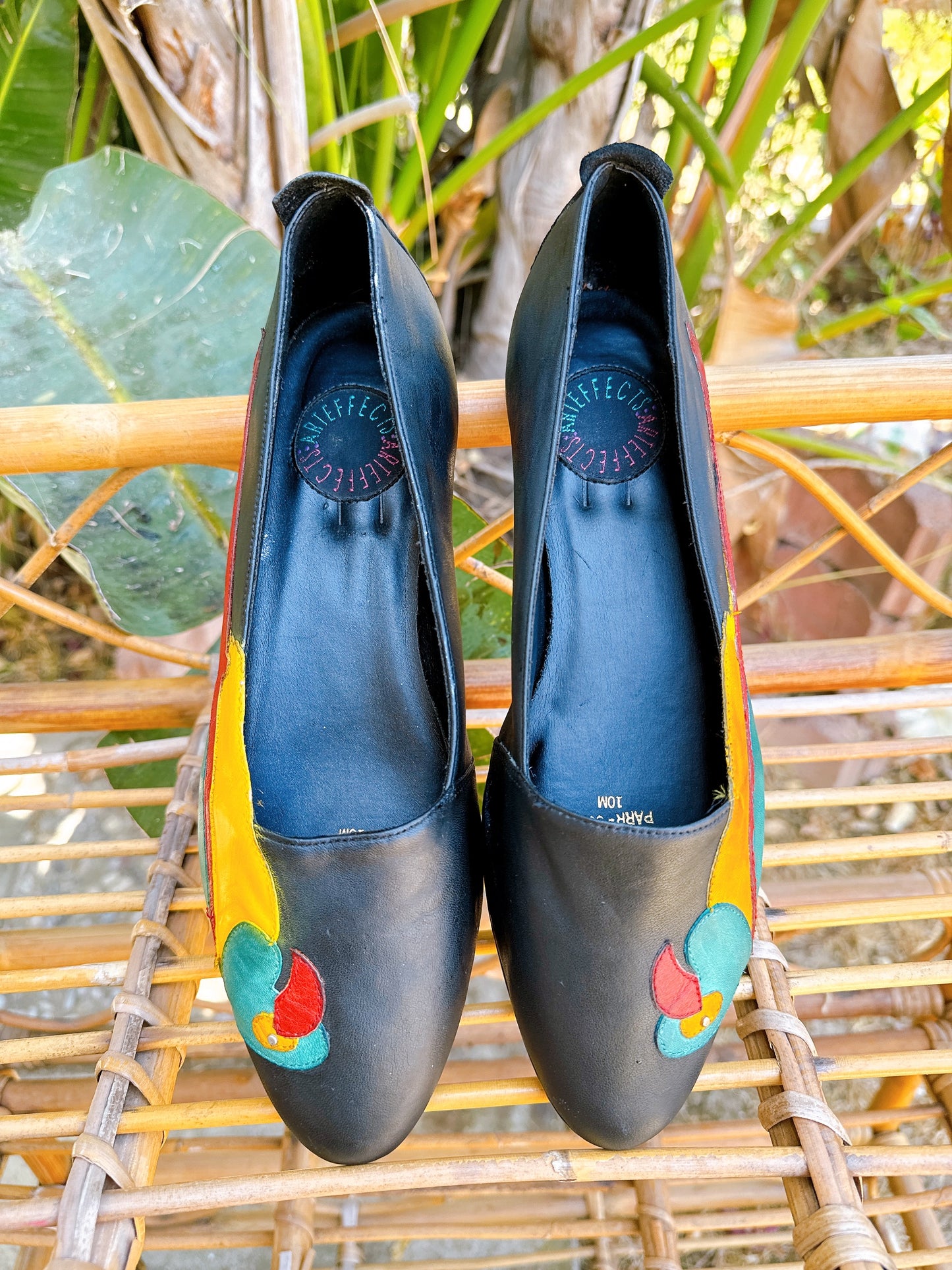 1980s Parrot Bird Novelty Flats