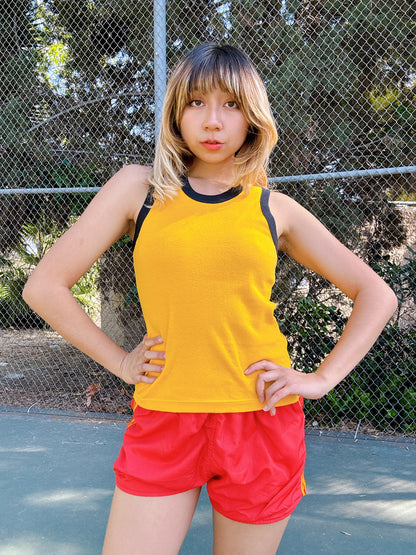 The Ringer Tank - Sunshine Yellow & Midnight