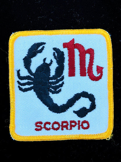 “Scorpio” Embroidered Patch