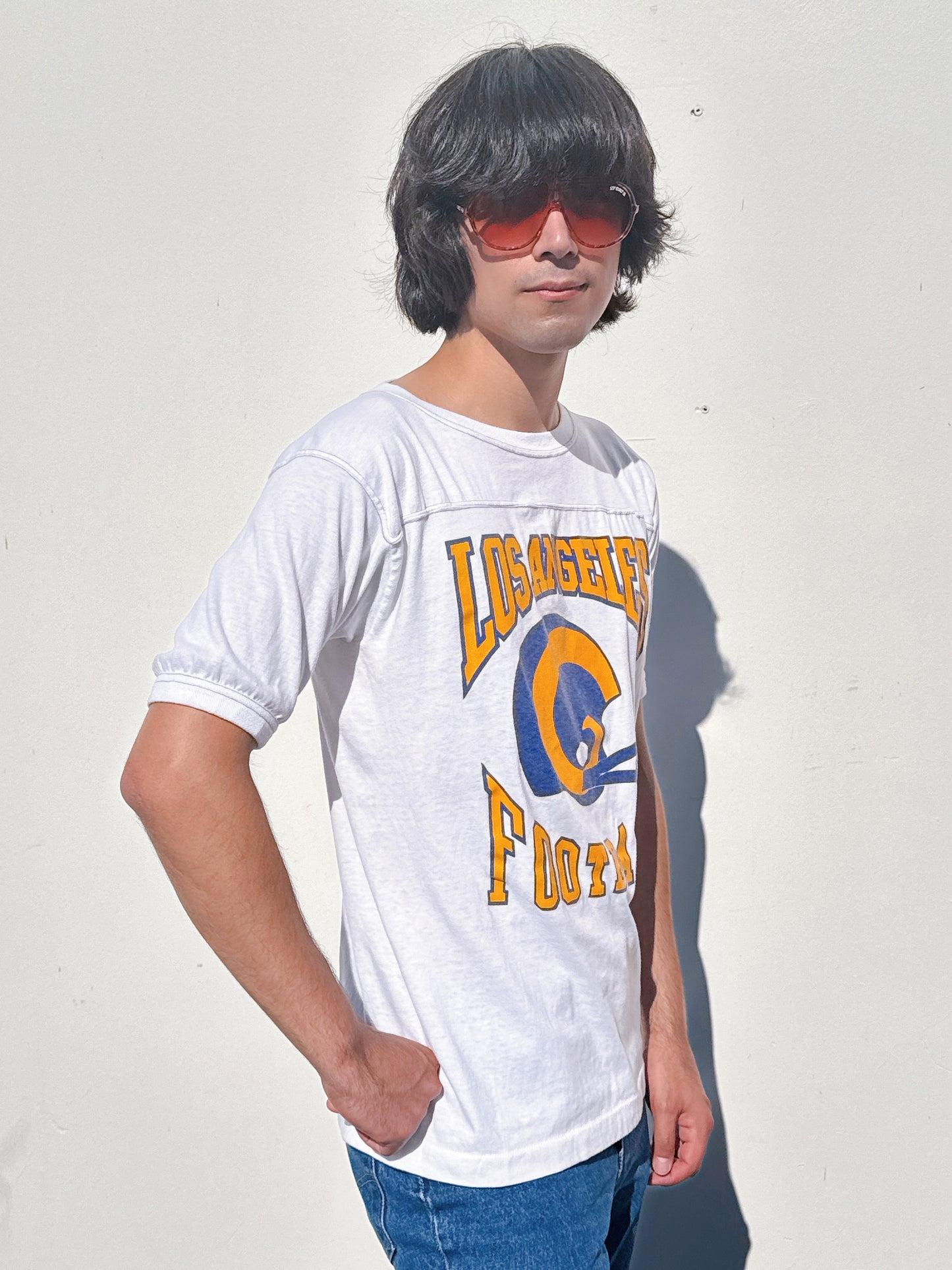 1980s Los Angeles Football Helmet T-Shirt
