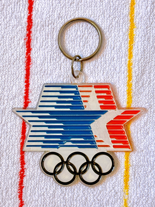 1980s Los Angeles 1984 Olympics Keychain