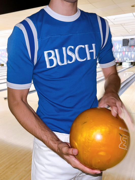 1970s “Busch” Blue & White T-Shirt