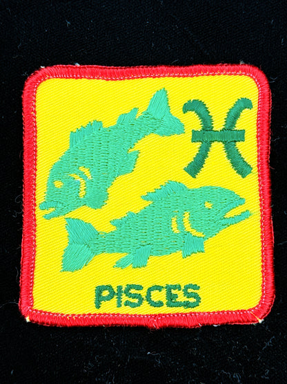 “Pisces” Embroidered Patch