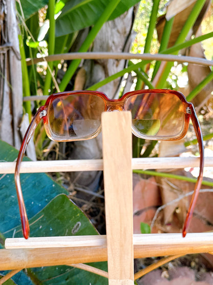 1970s Brown Gradient Bronco Sunglasses