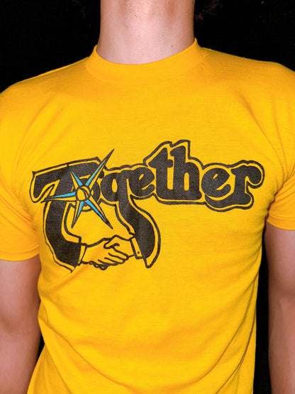 1980s Yellow “Together” Band T-Shirt