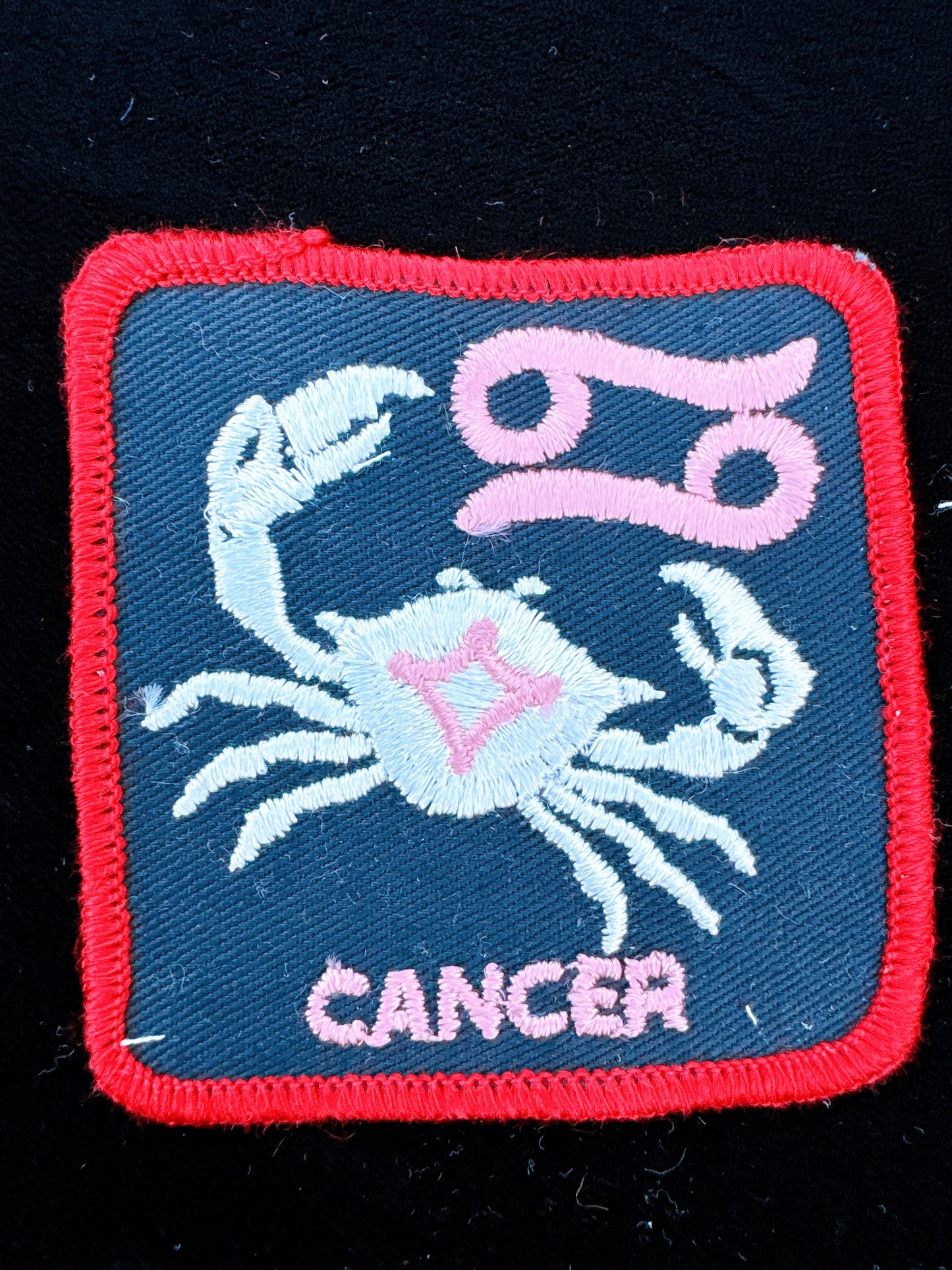 “Cancer” Embroidered Patch