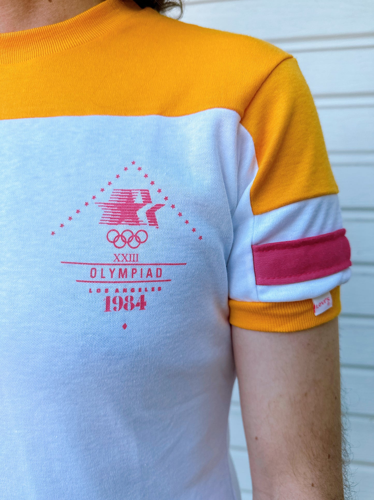 1980s Los Angeles 1984 Olympics Olympiad Official Staff Uniform Levi’s T-Shirt