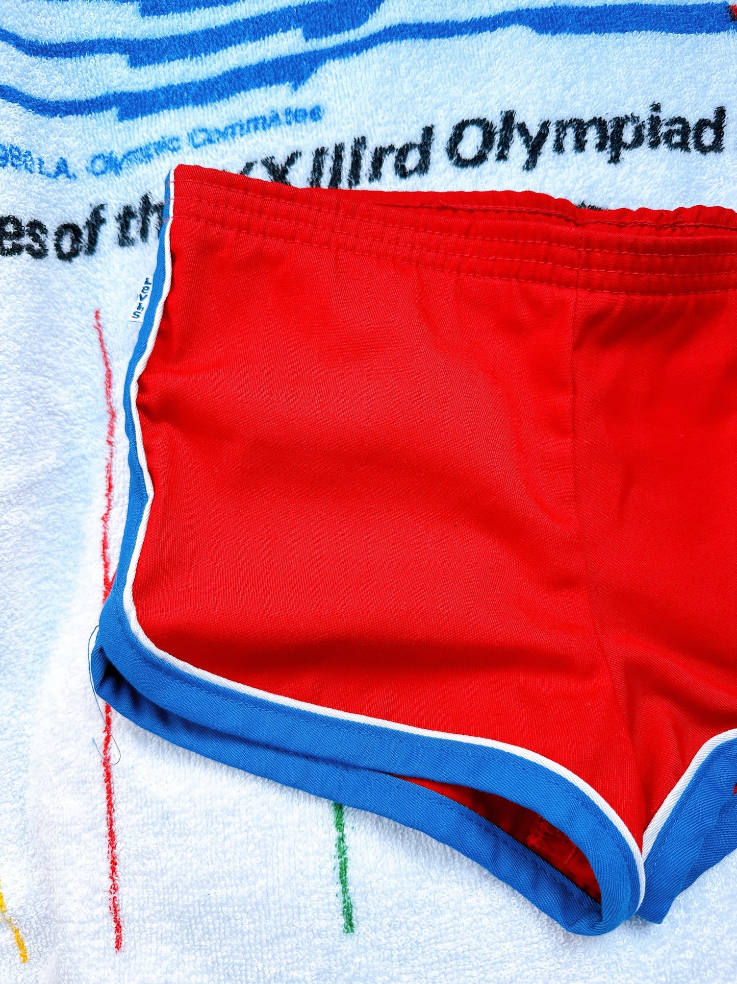 1980s USA Olympics Levi’s Kids Athletic Shorts