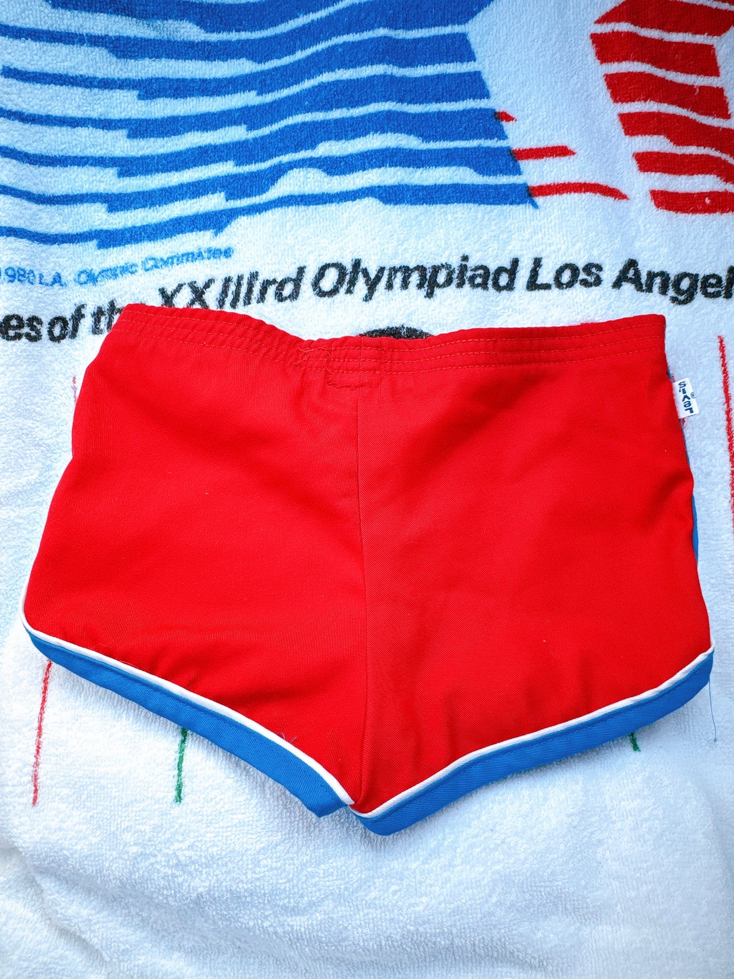 1980s USA Olympics Levi’s Kids Athletic Shorts