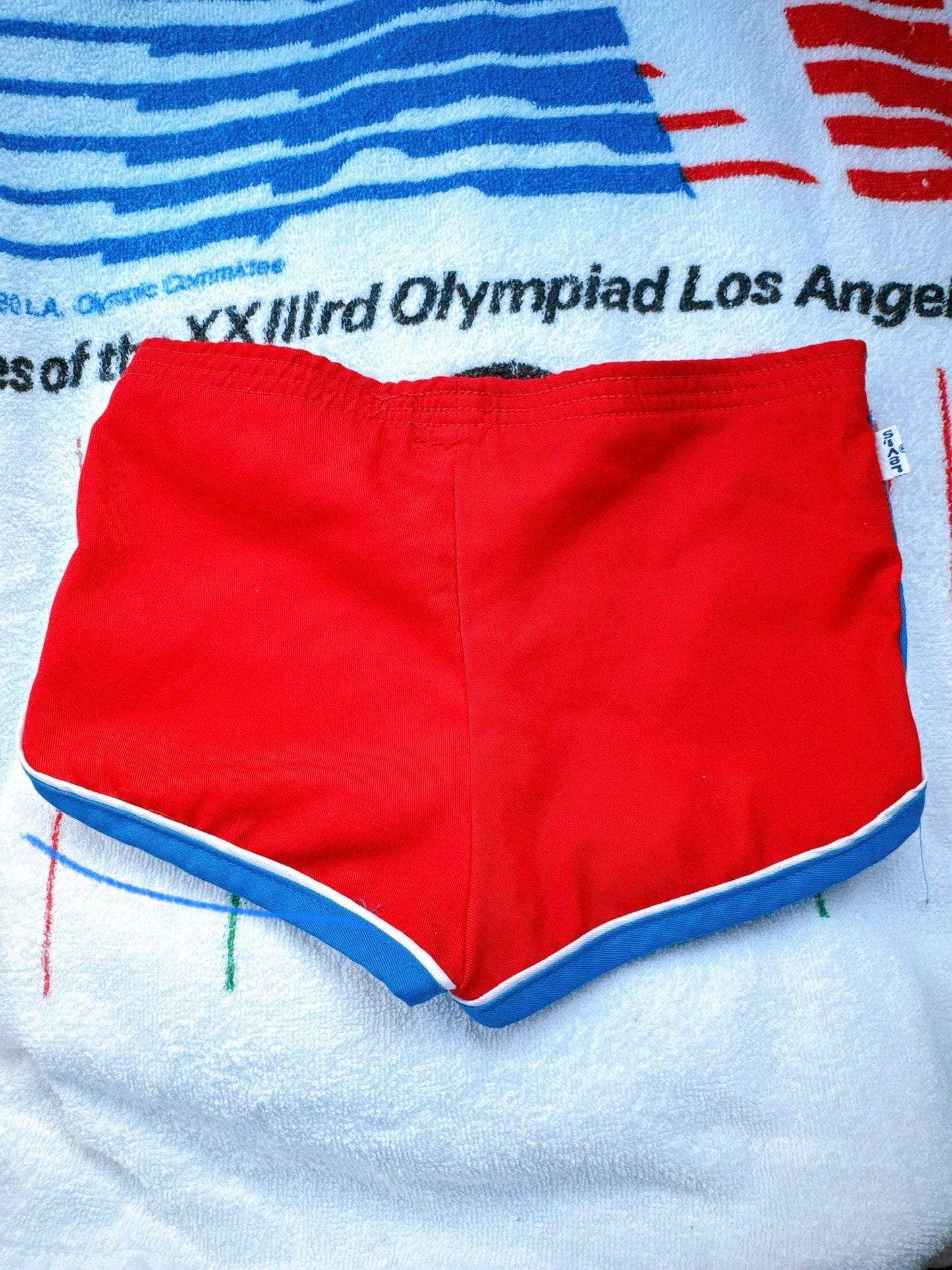 1980s USA Olympics Levi’s Kids Athletic Shorts