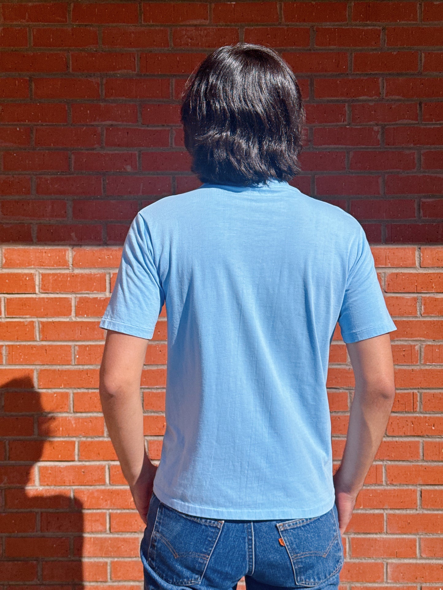 1970s Hang Ten “California” Baby Blue T-Shirt