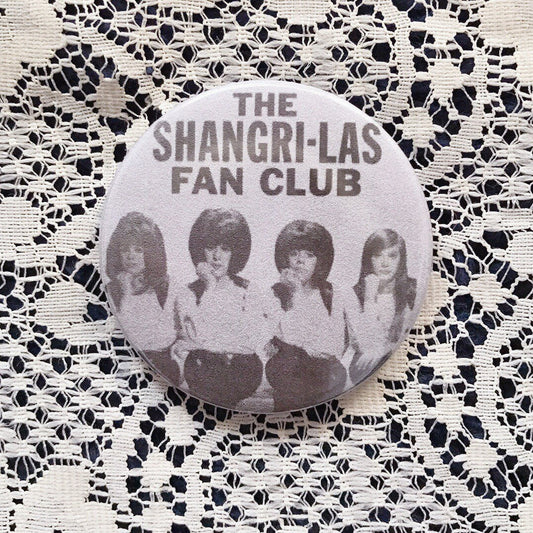 The Shangri-Las Fan Club Vintage Reproduction Pin