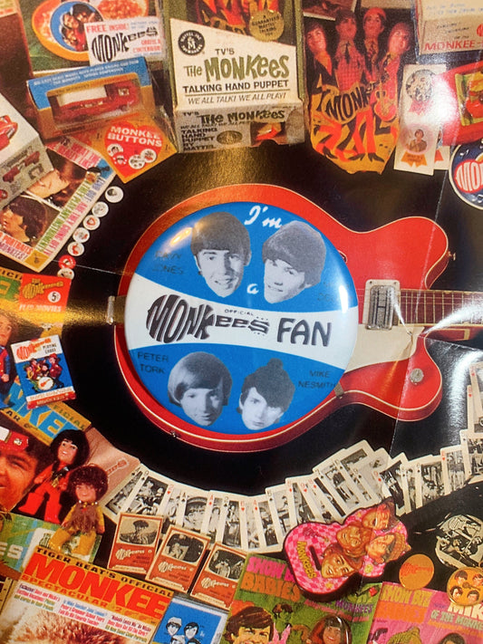 I’m a Official Monkees Fan Vintage Reproduction Pin